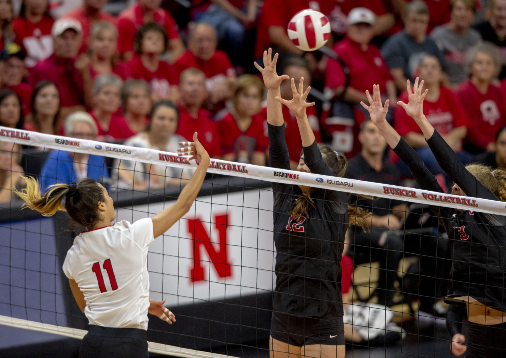 NU volleyball vs. Stanford, 9.18